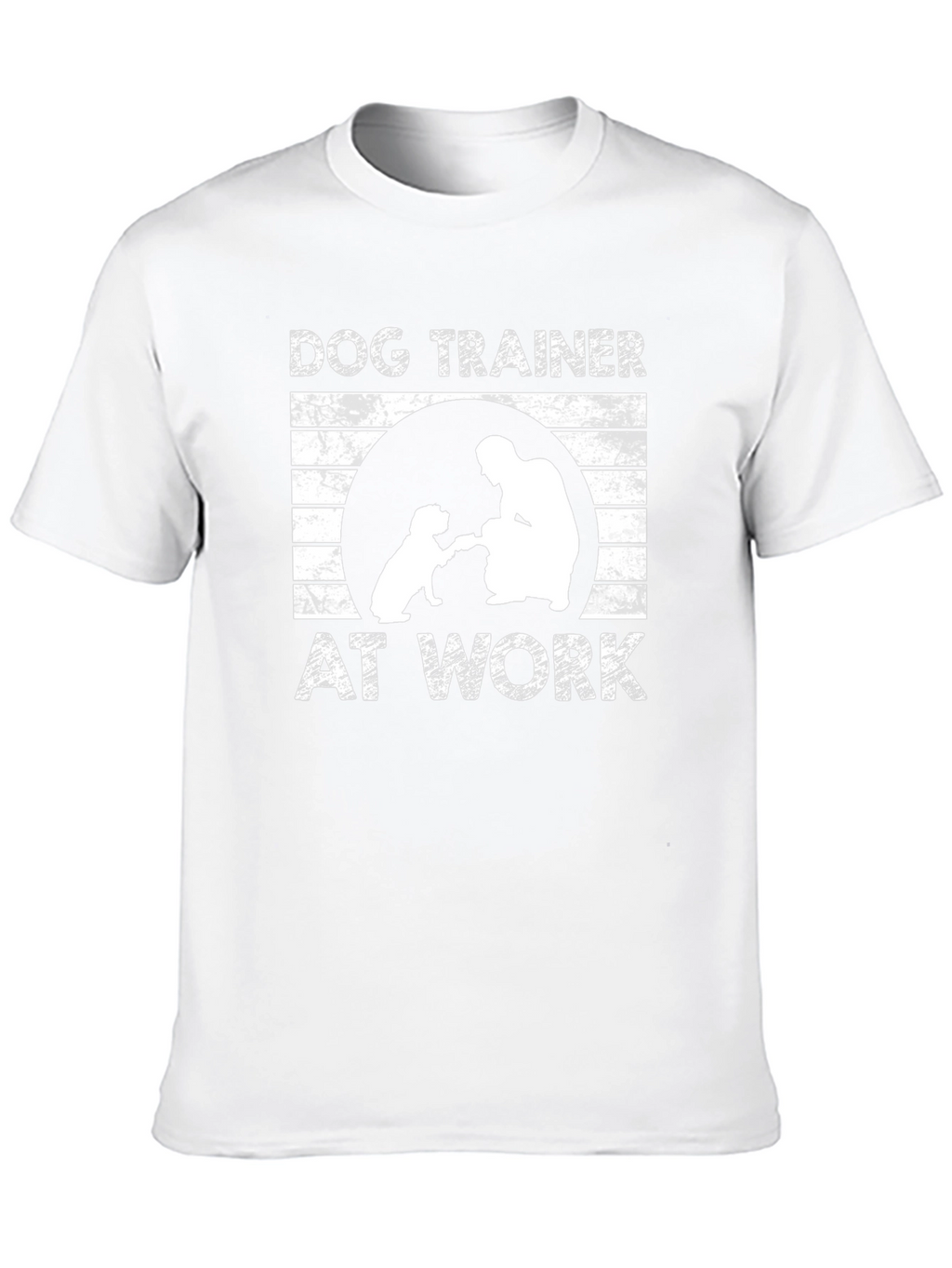 Dog Trainer At Work Black T-Shirt