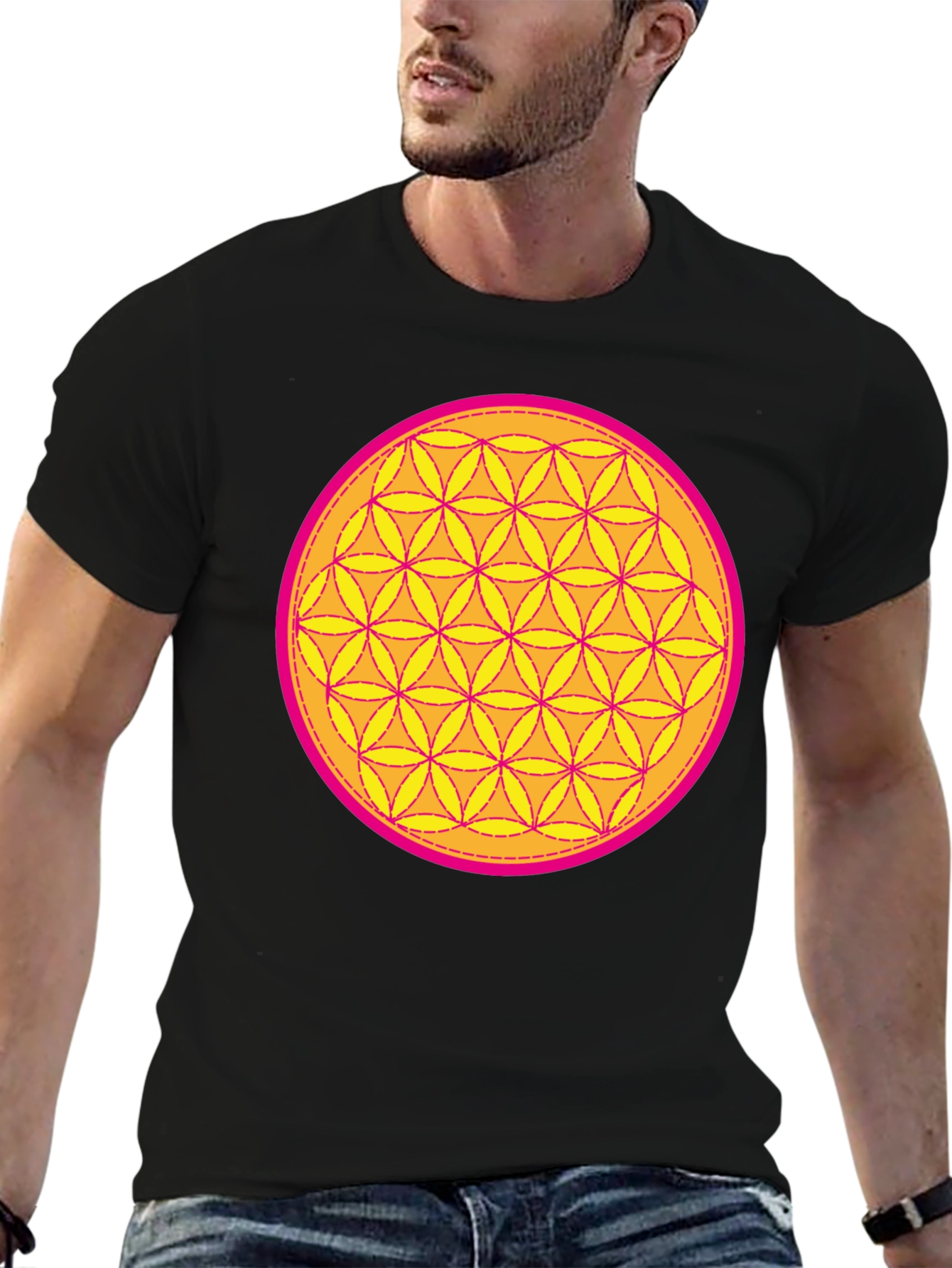 Sacred Geometry Flower of Life T-Shirt