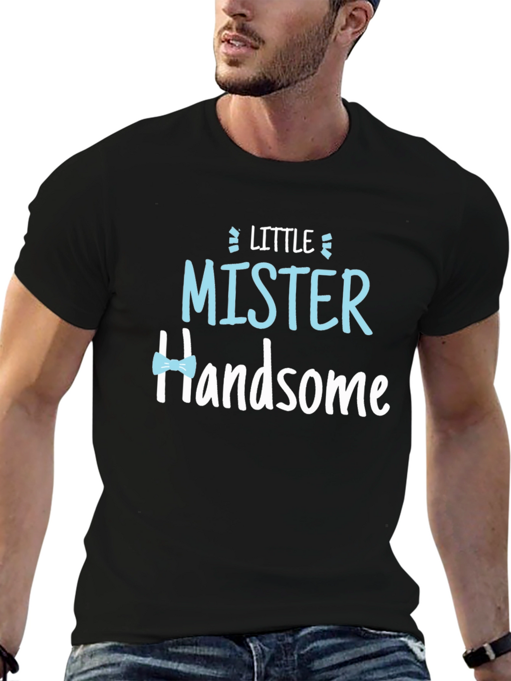 Little Mister Handsome T-Shirt - Boys Fashion Tee