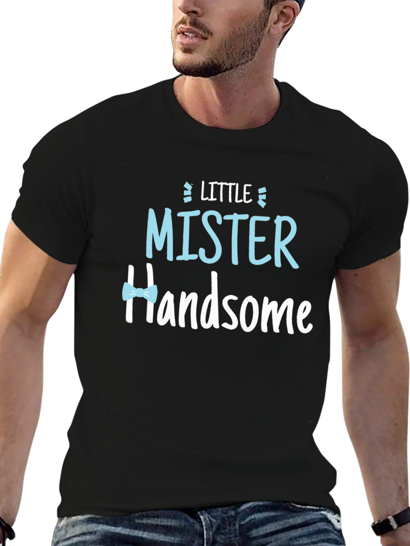 Little Mister Handsome T-Shirt - Boys Fashion Tee