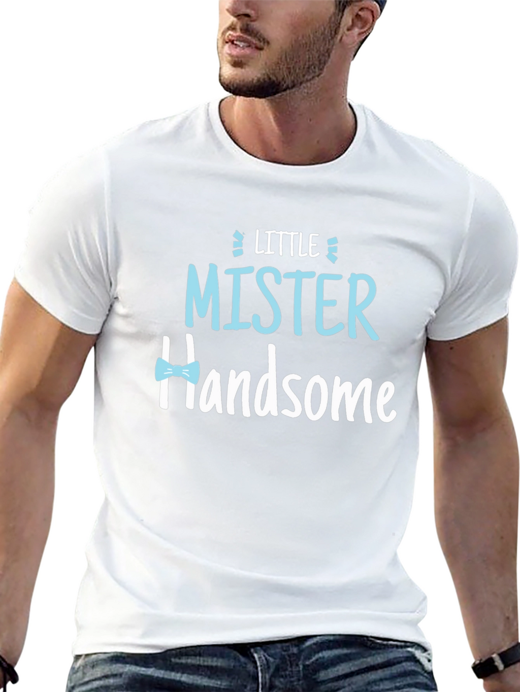Little Mister Handsome T-Shirt - Boys Fashion Tee