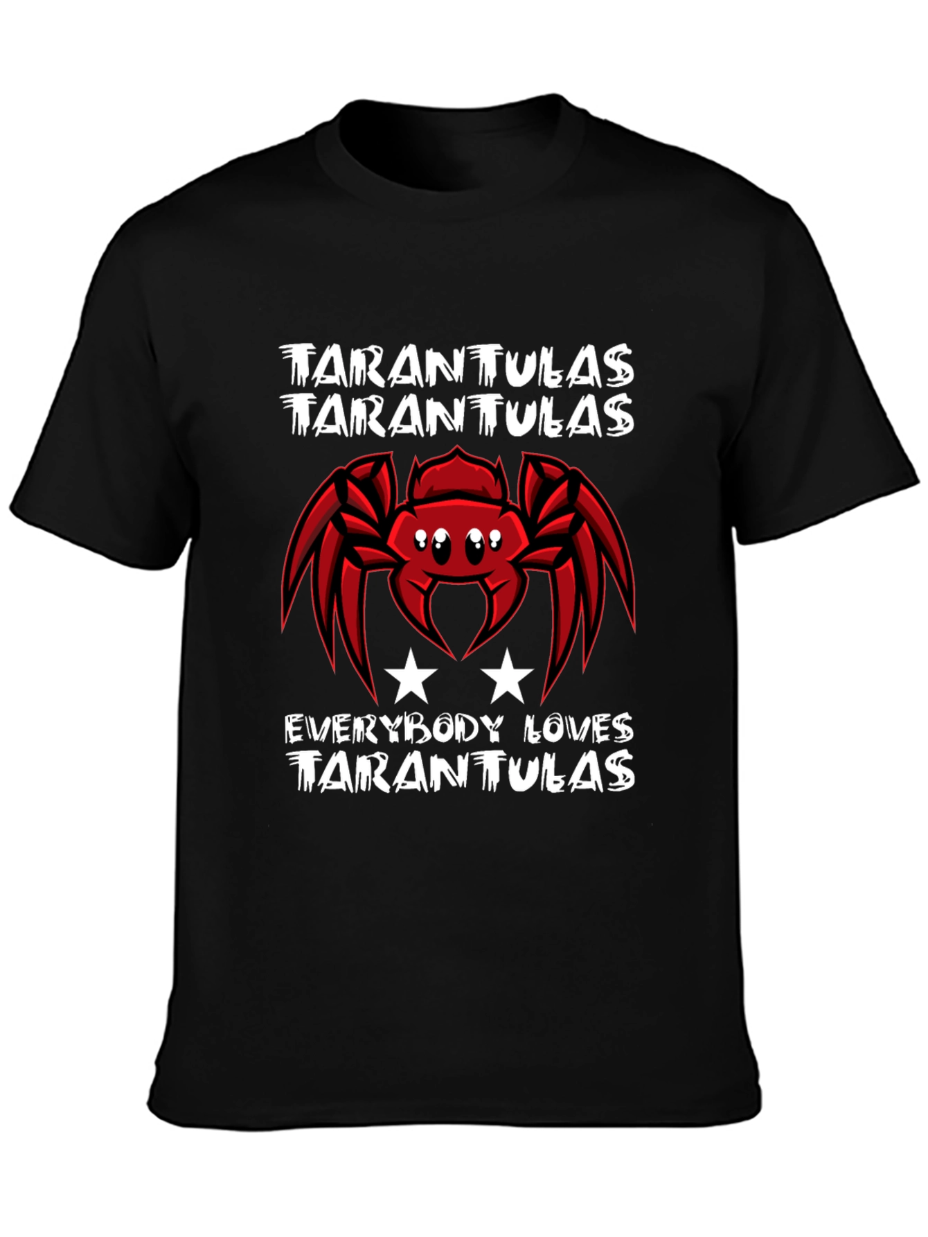 Tarantulas Graphic Tee - Everybody Loves Tarantulas T-Shirt