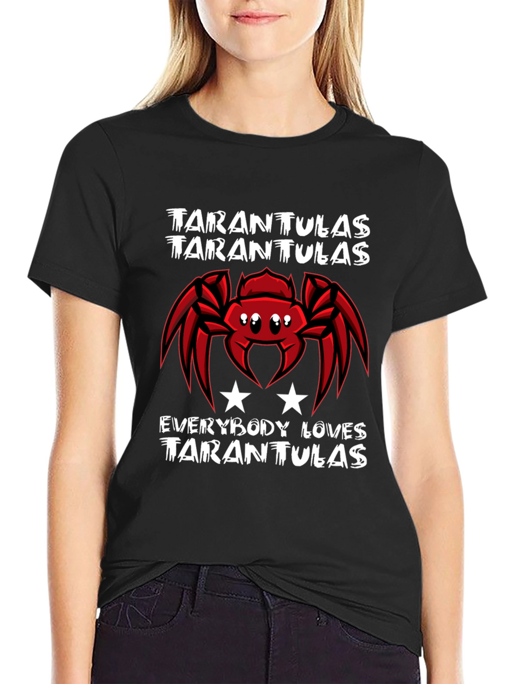 Tarantulas Graphic Tee - Everybody Loves Tarantulas T-Shirt
