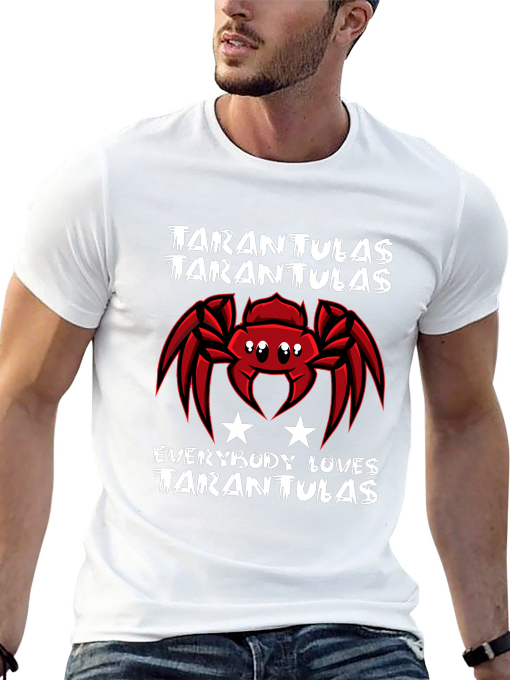 Tarantulas Graphic Tee - Everybody Loves Tarantulas T-Shirt