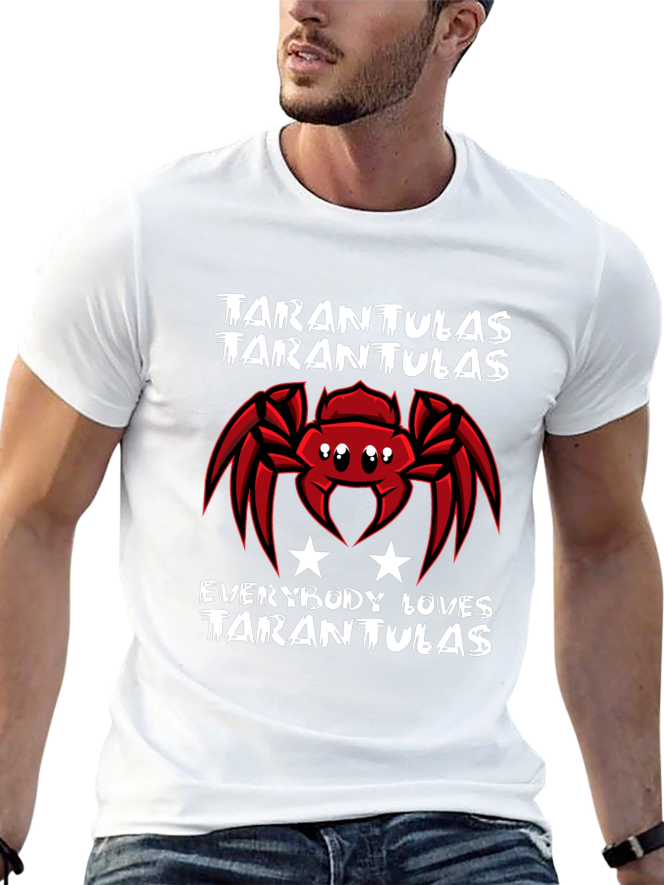 Tarantulas Graphic Tee - Everybody Loves Tarantulas T-Shirt