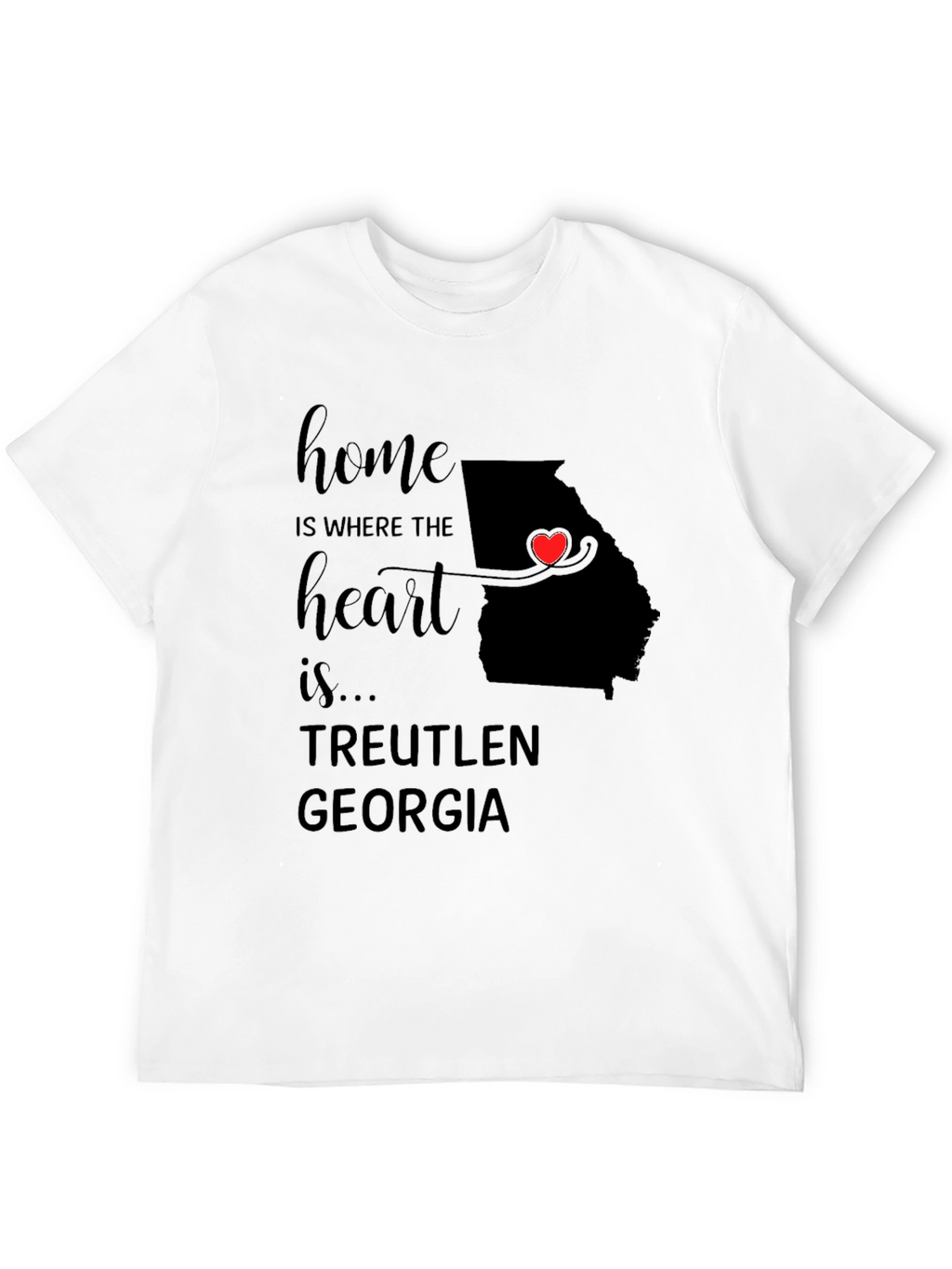 Georgia Home Heart T-Shirt