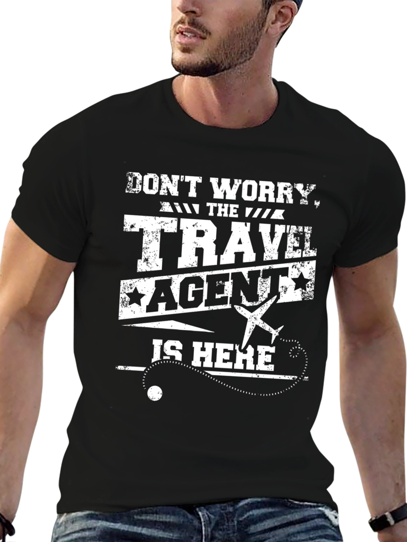 Travel Agent T-Shirt: Dont Worry Im Here!