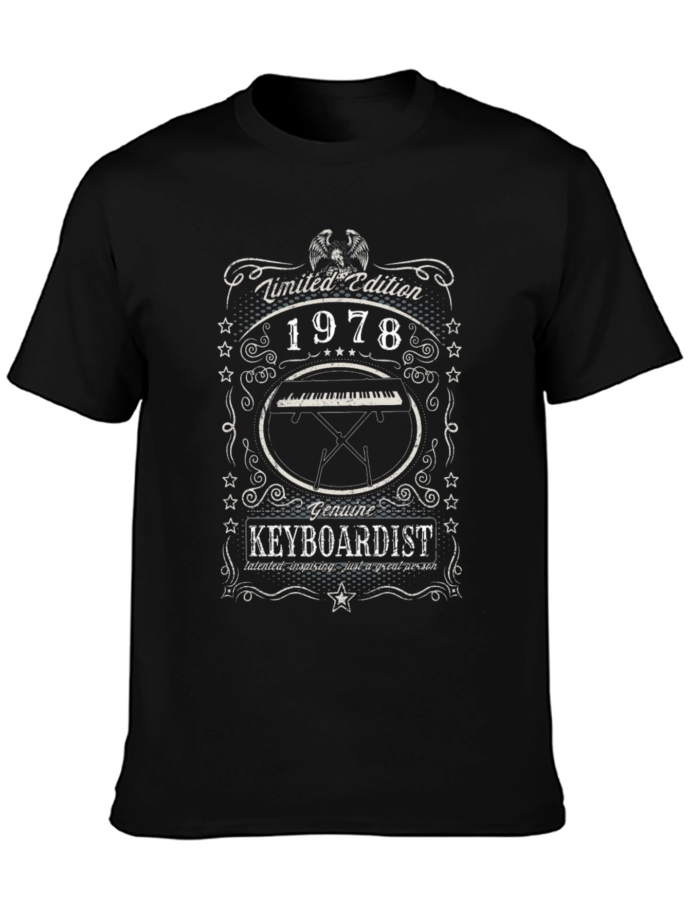 Limited Edition 1978 Keyboardist T-Shirt