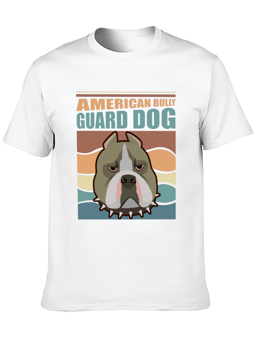 American Bully Guard Dog Graphic T-Shirt