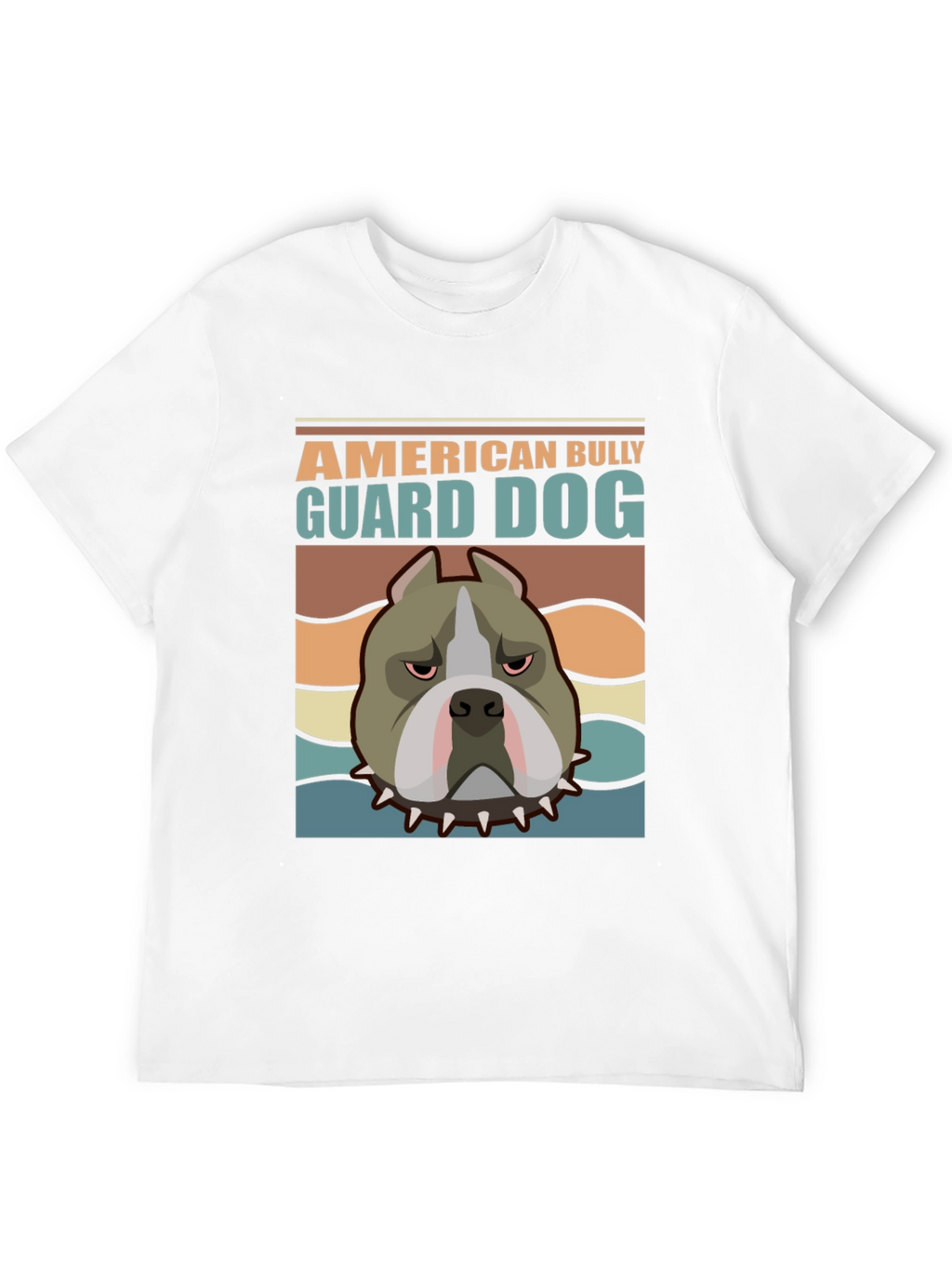 American Bully Guard Dog Graphic T-Shirt
