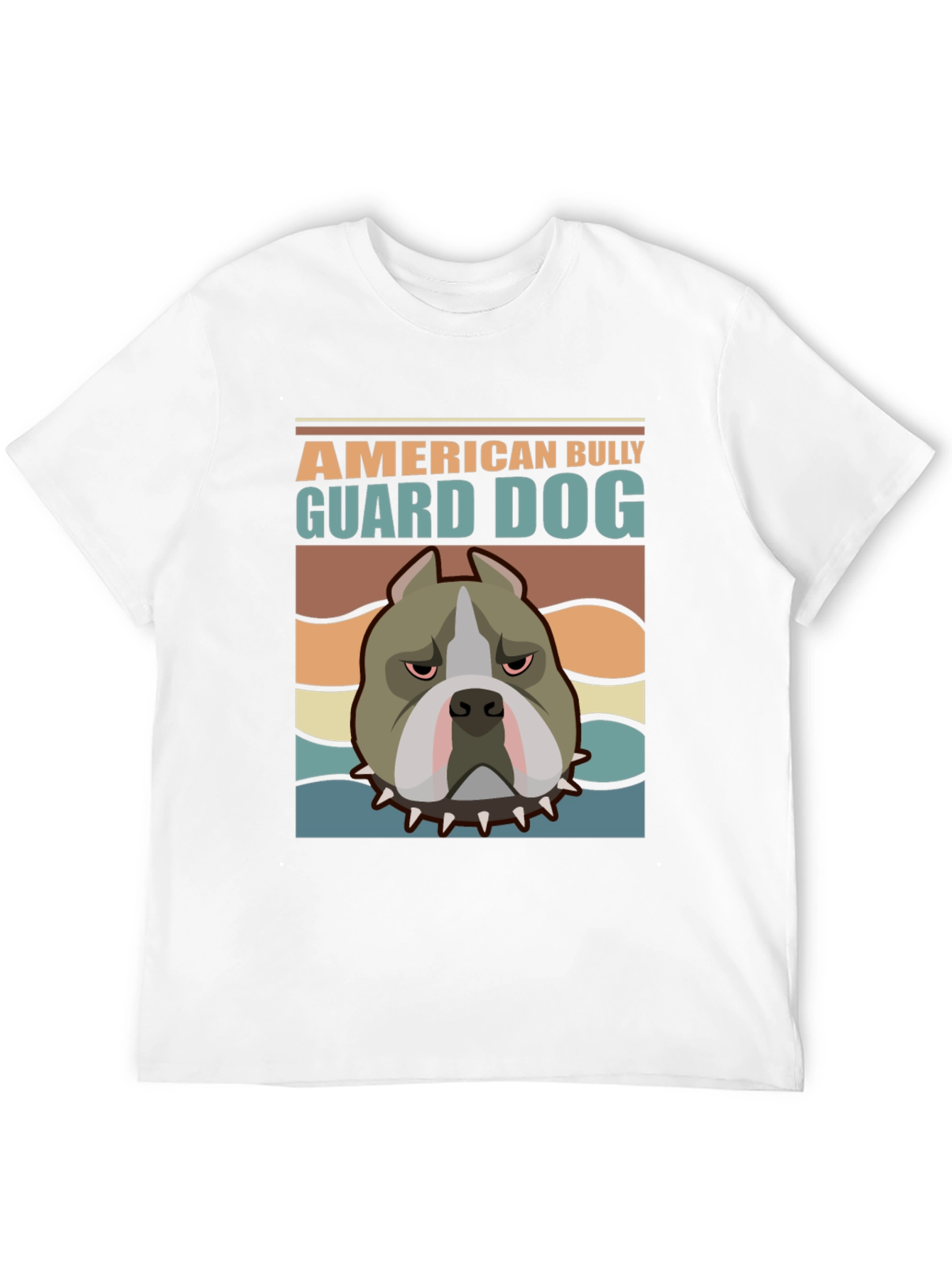American Bully Guard Dog Graphic T-Shirt