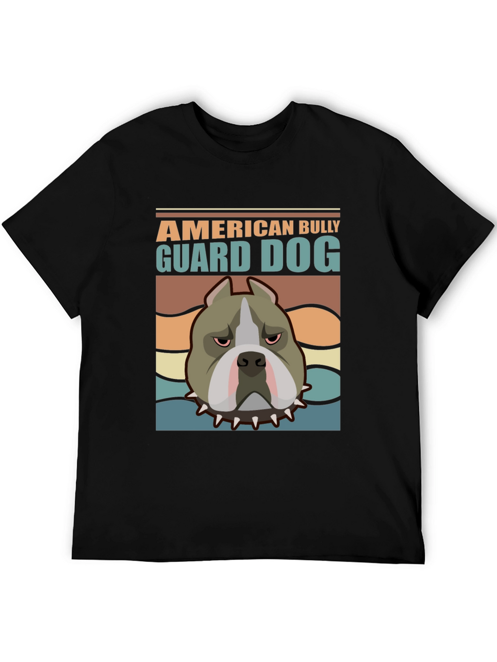 American Bully Guard Dog Graphic T-Shirt