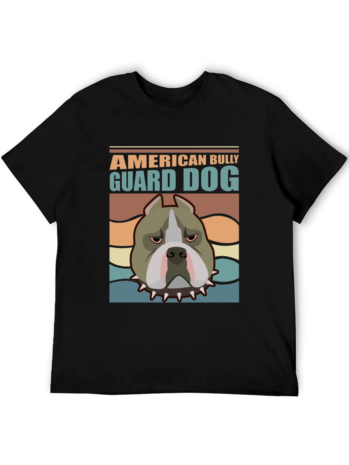 American Bully Guard Dog Graphic T-Shirt