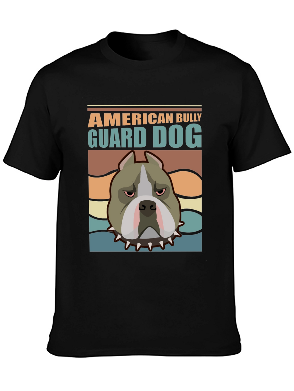 American Bully Guard Dog Graphic T-Shirt