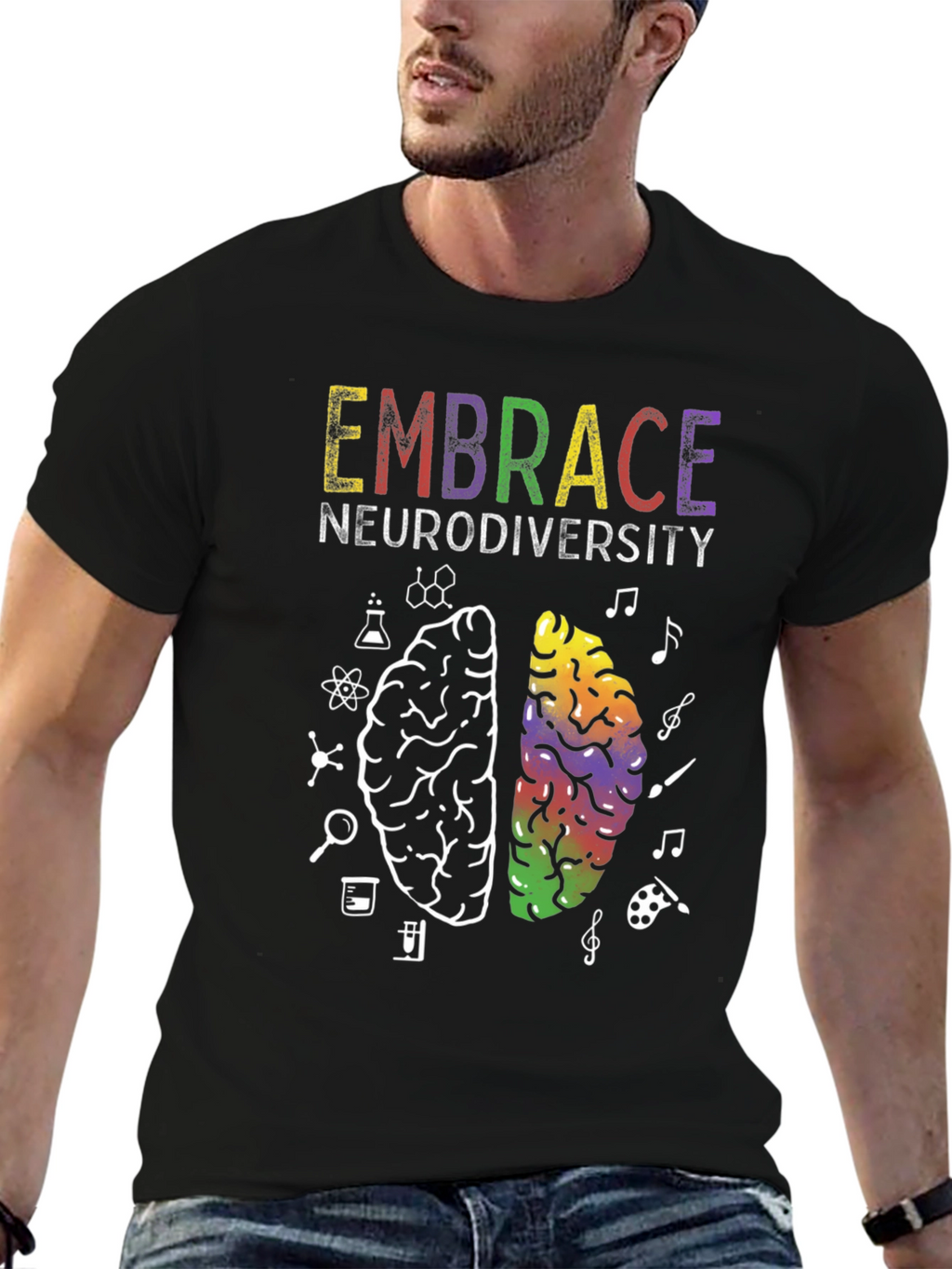 Embrace Neurodiversity Graphic Tee