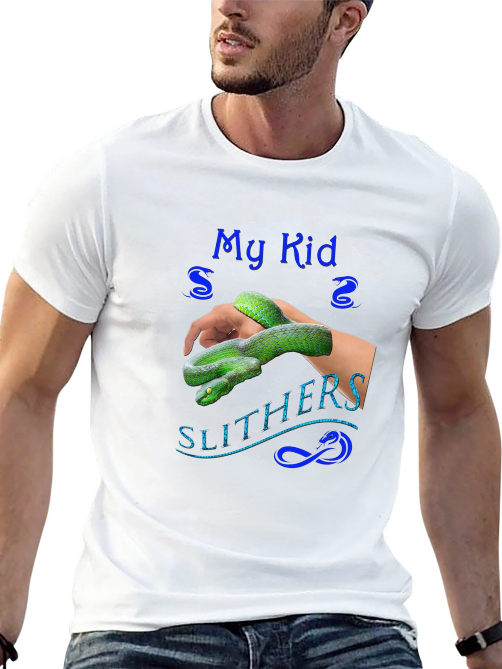My Kid Slithers Snake T-Shirt