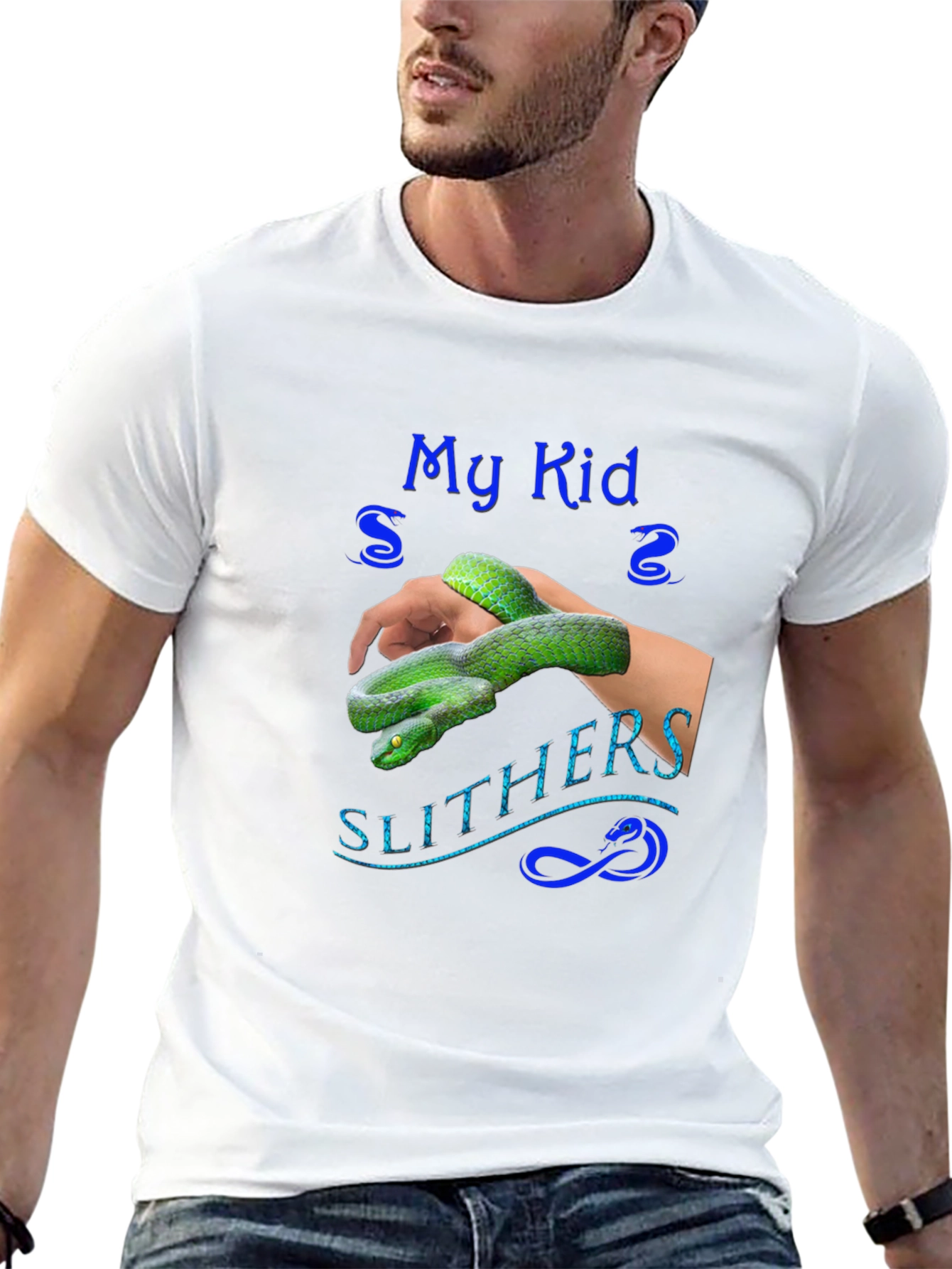 My Kid Slithers Snake T-Shirt