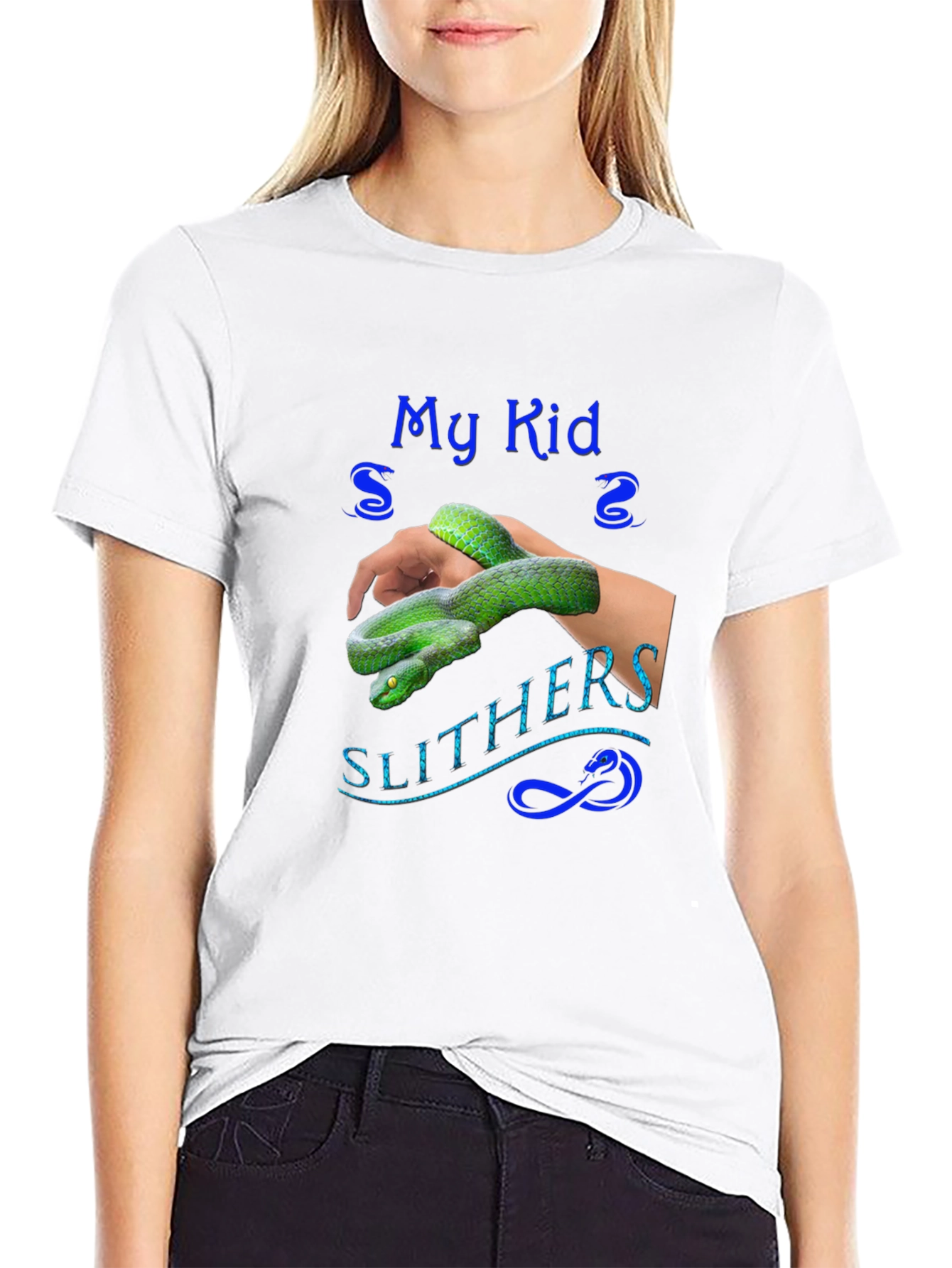 My Kid Slithers Snake T-Shirt