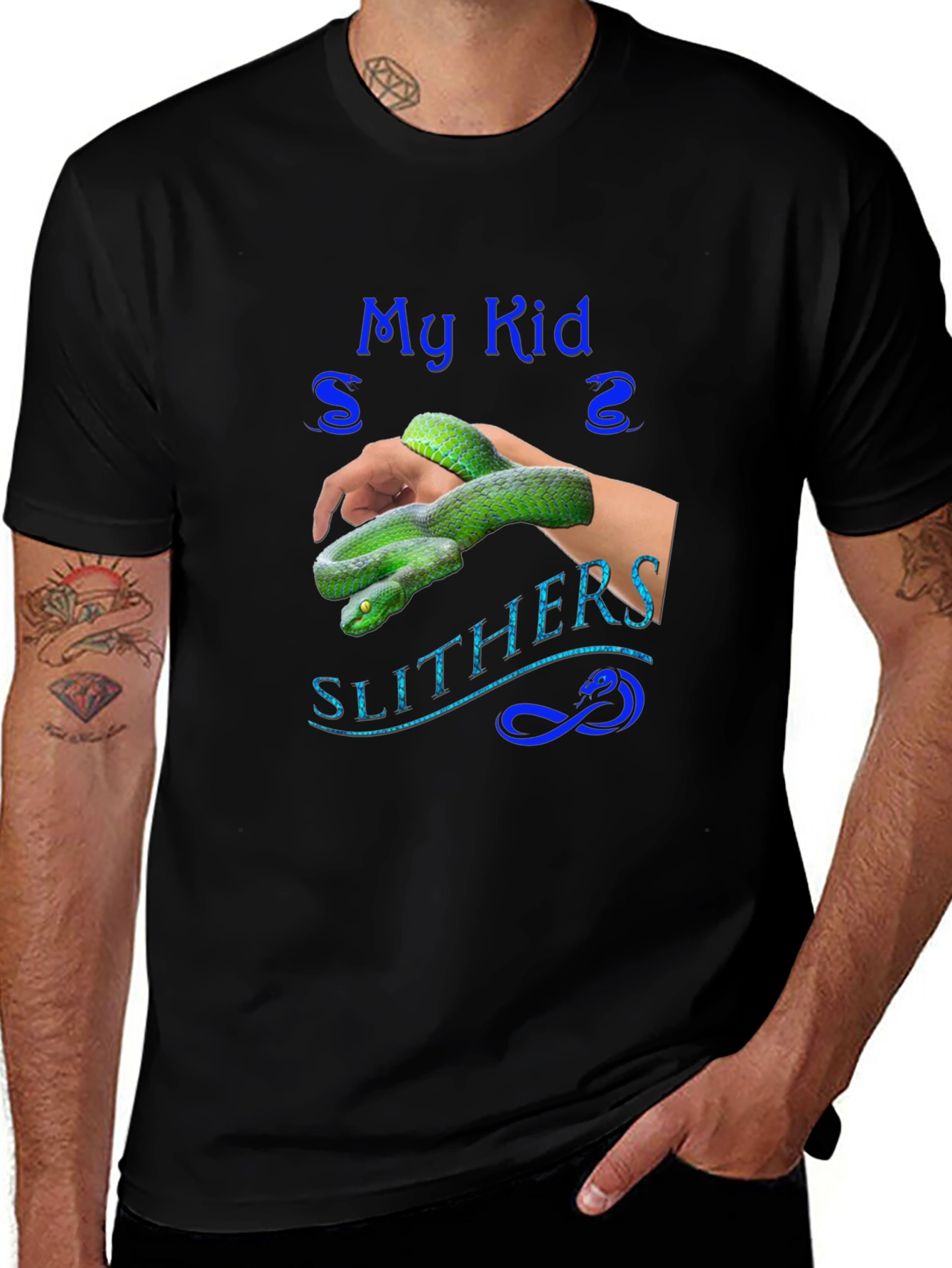 My Kid Slithers Snake T-Shirt