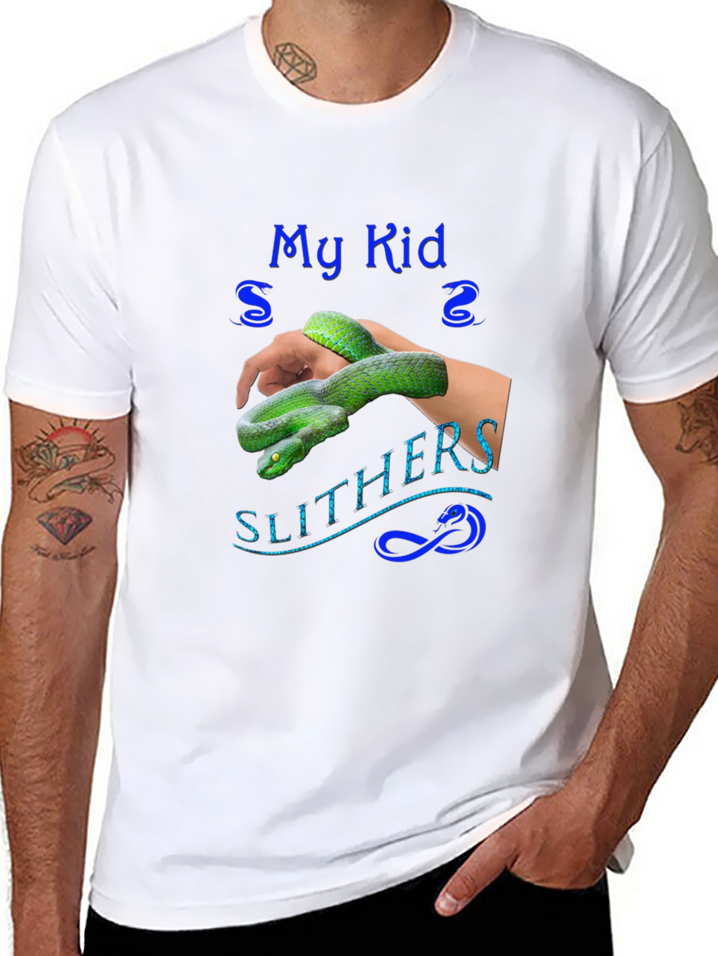 My Kid Slithers Snake T-Shirt