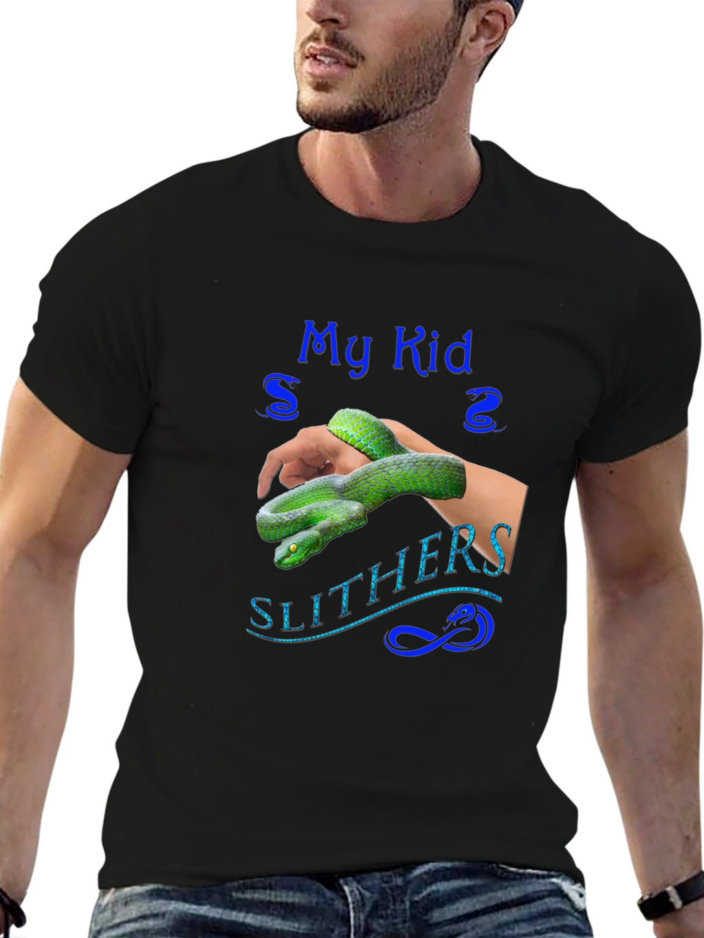 My Kid Slithers Snake T-Shirt