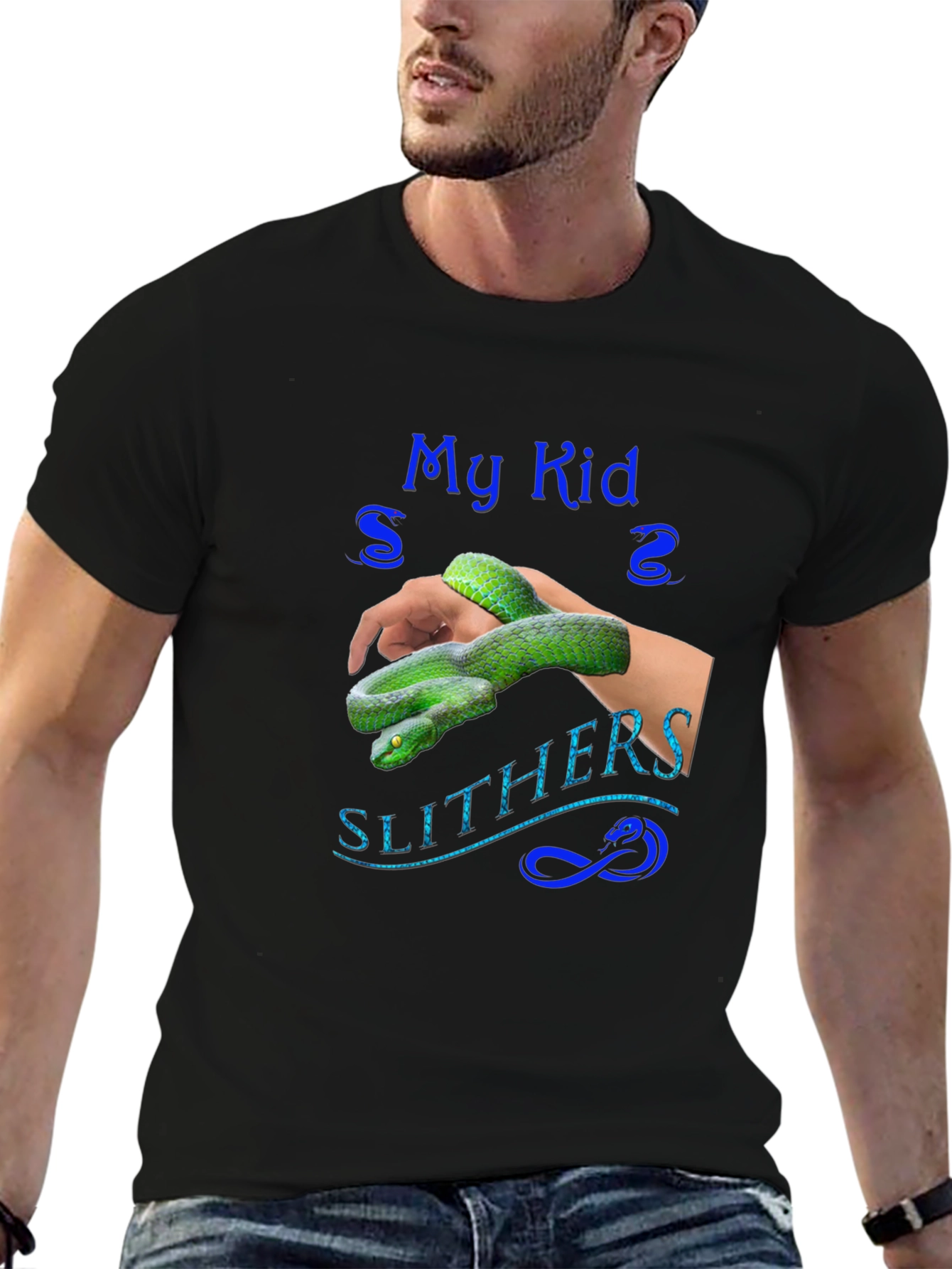 My Kid Slithers Snake T-Shirt