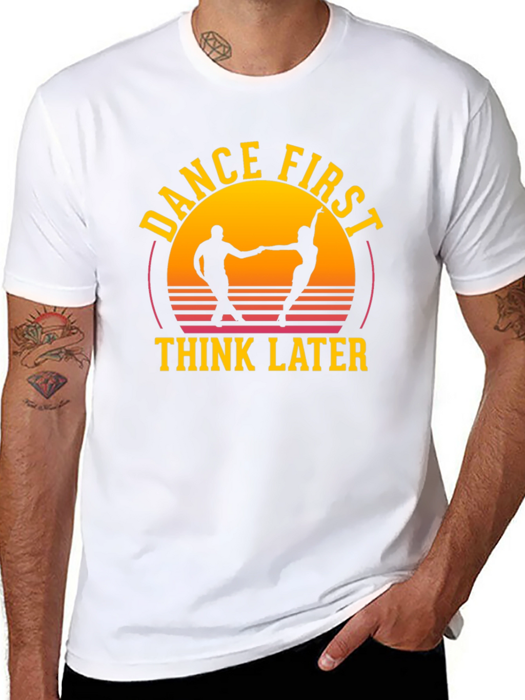 Dance First Think Later Graphic Tee