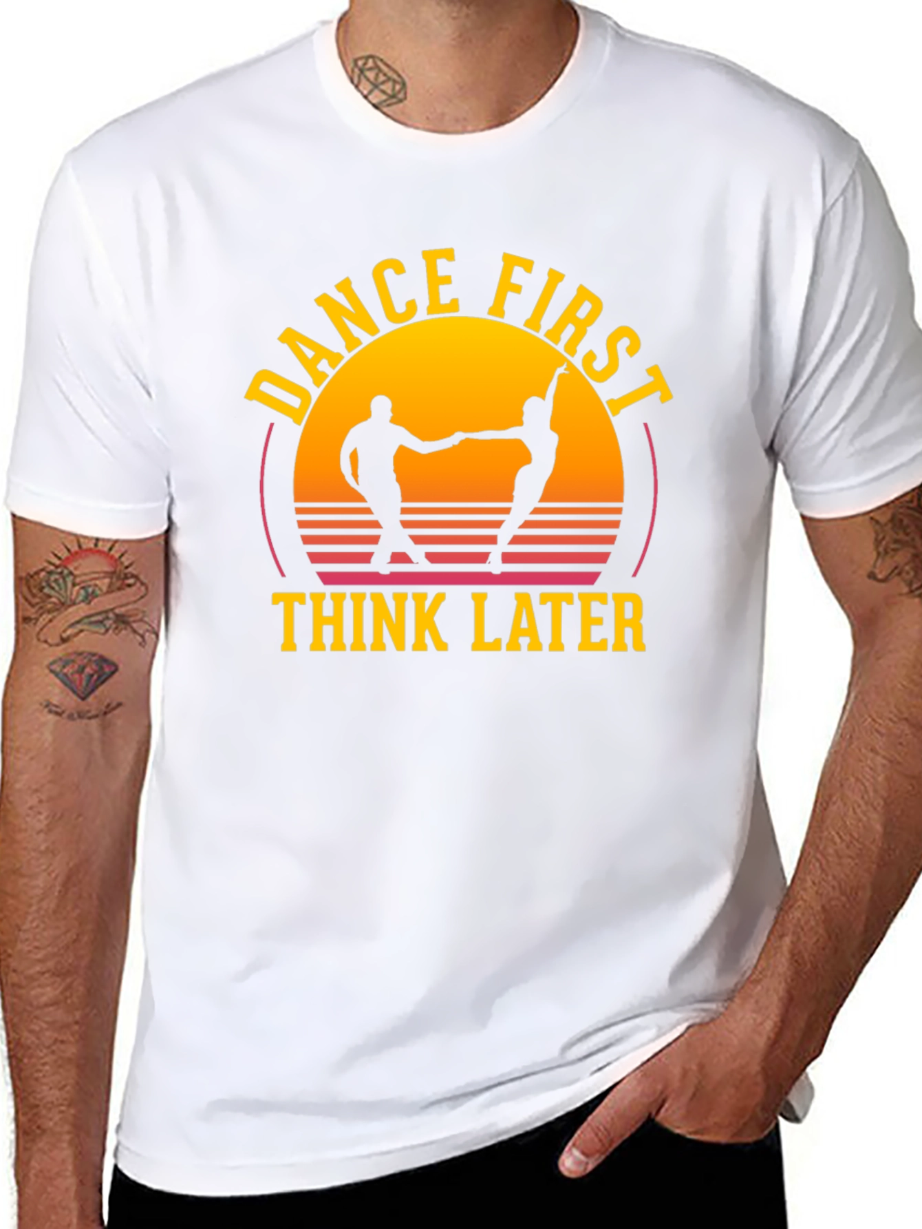 Dance First Think Later Graphic Tee