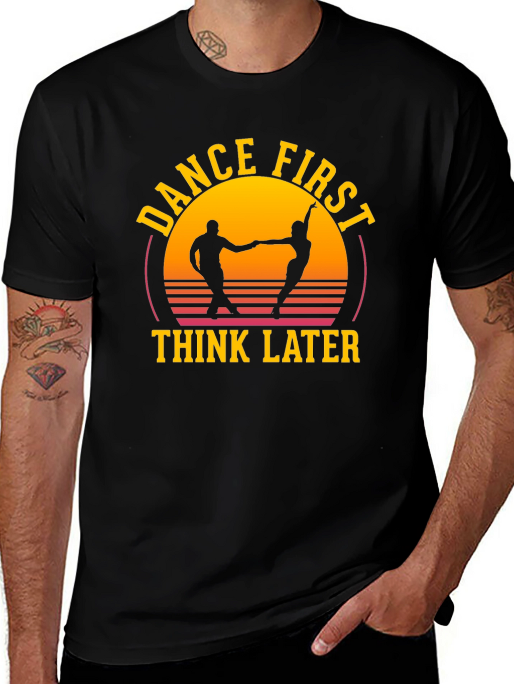 Dance First Think Later Graphic Tee