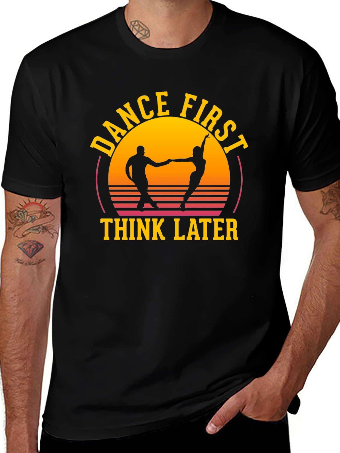 Dance First Think Later Graphic Tee