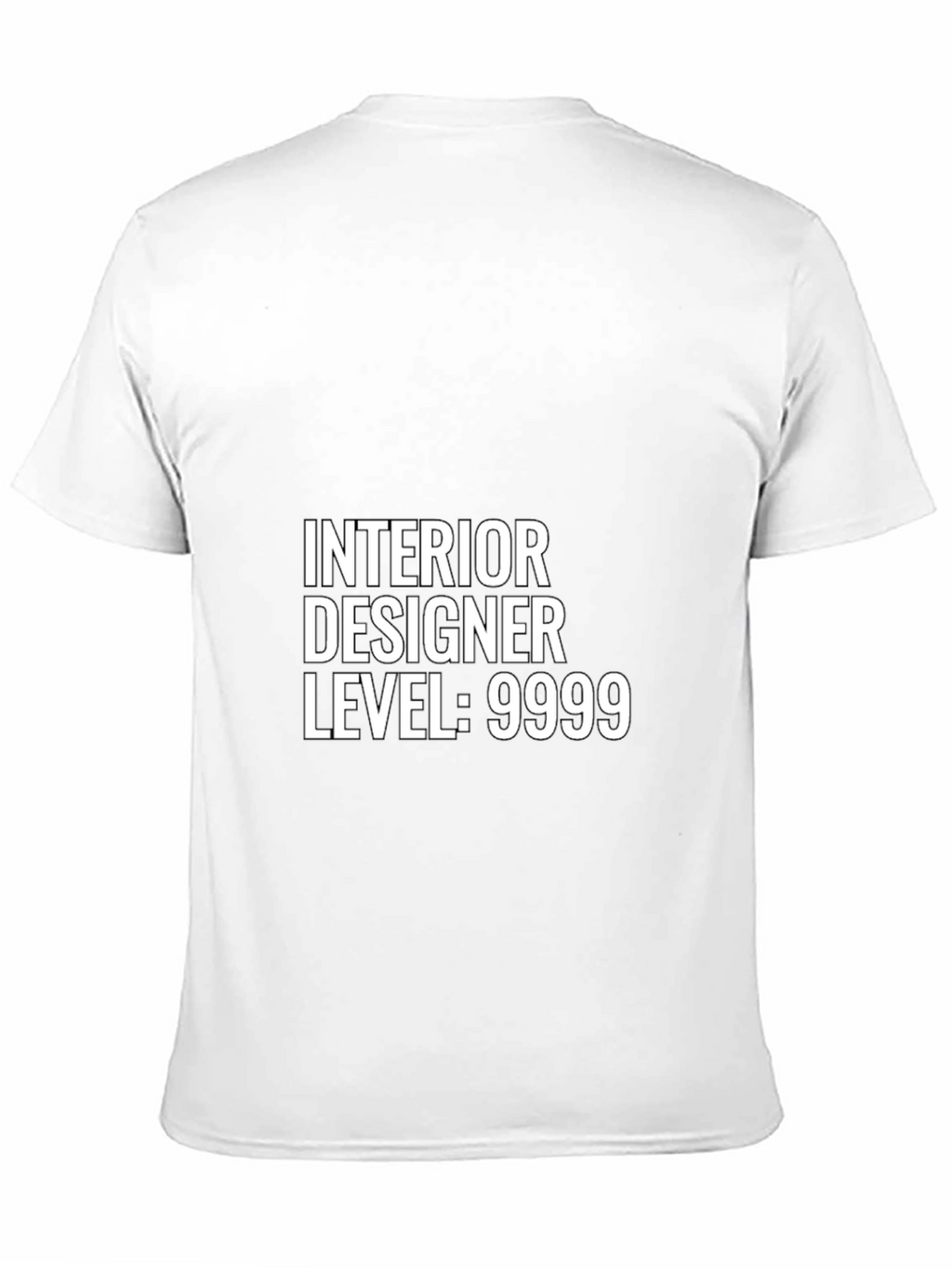 Interior Designer Level 9999 Black T-Shirt