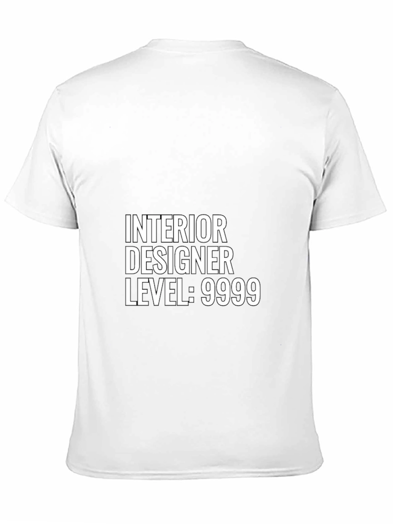 Interior Designer Level 9999 Black T-Shirt
