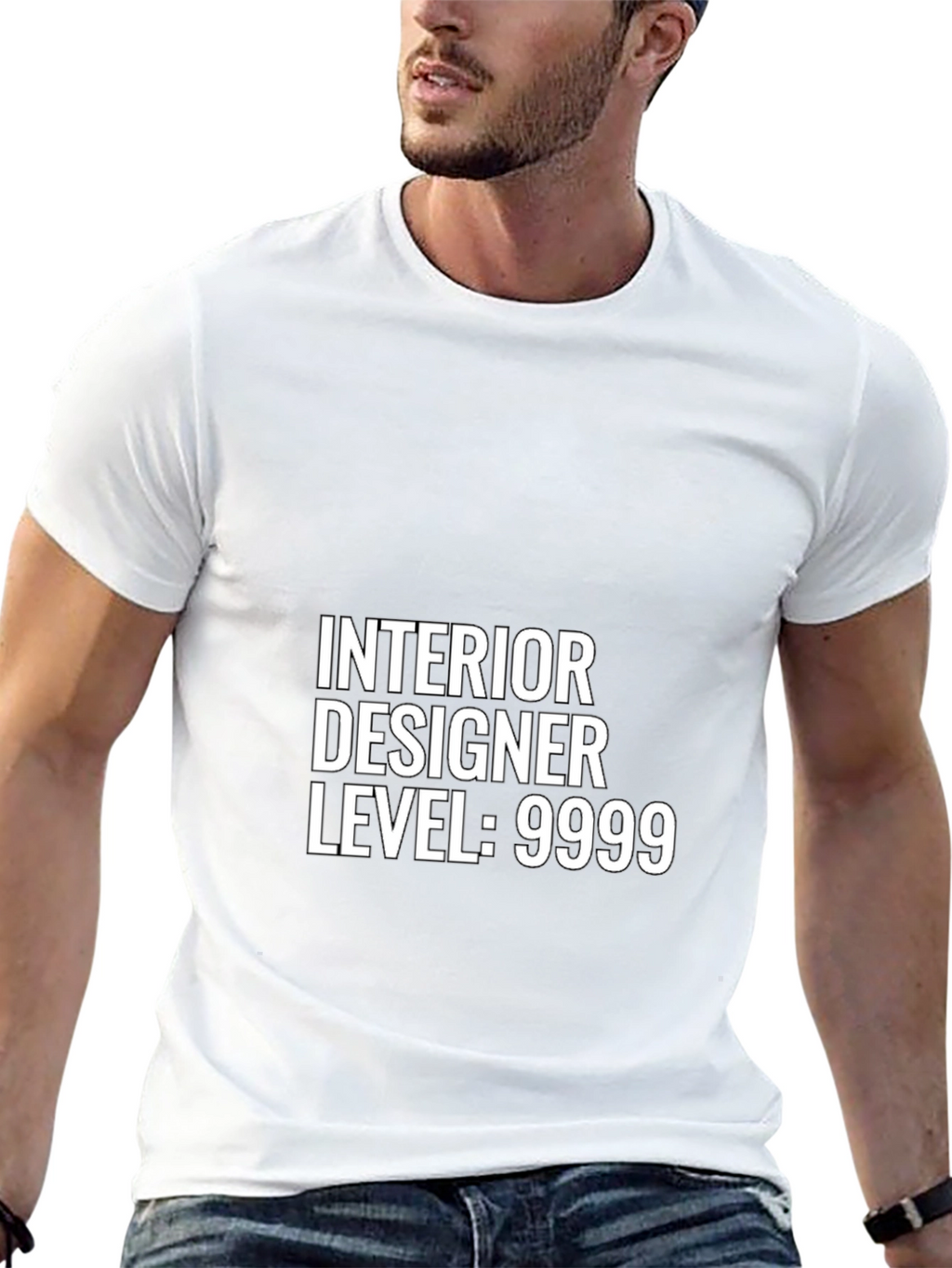 Interior Designer Level 9999 Black T-Shirt
