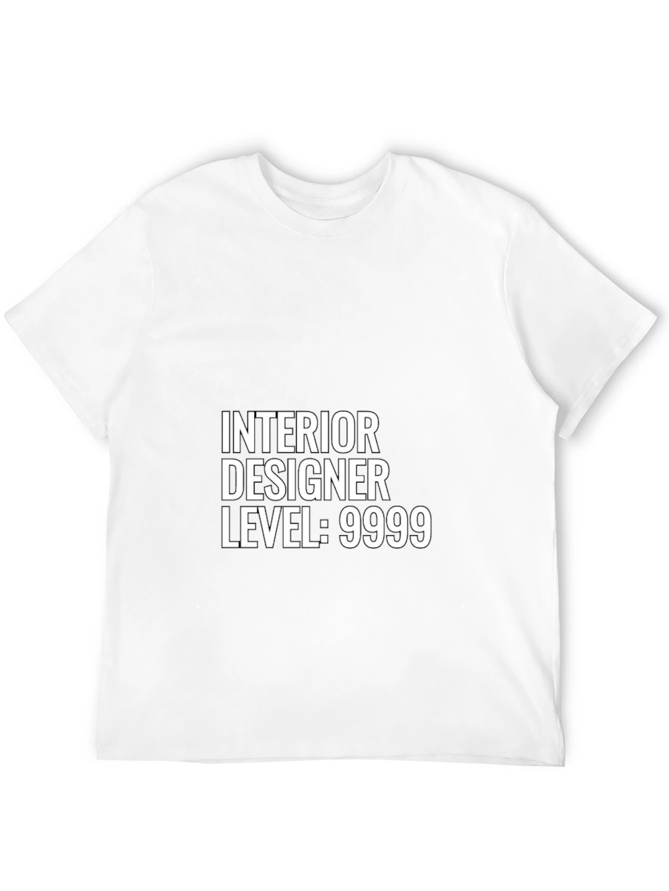 Interior Designer Level 9999 Black T-Shirt