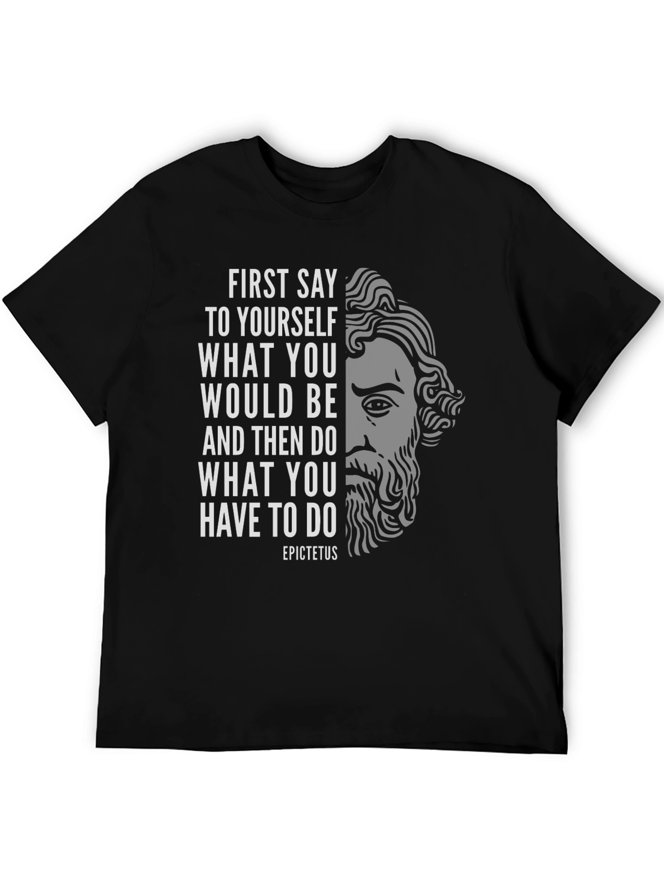 Epictetus Quote T-Shirt - Philosophical Statement Tee