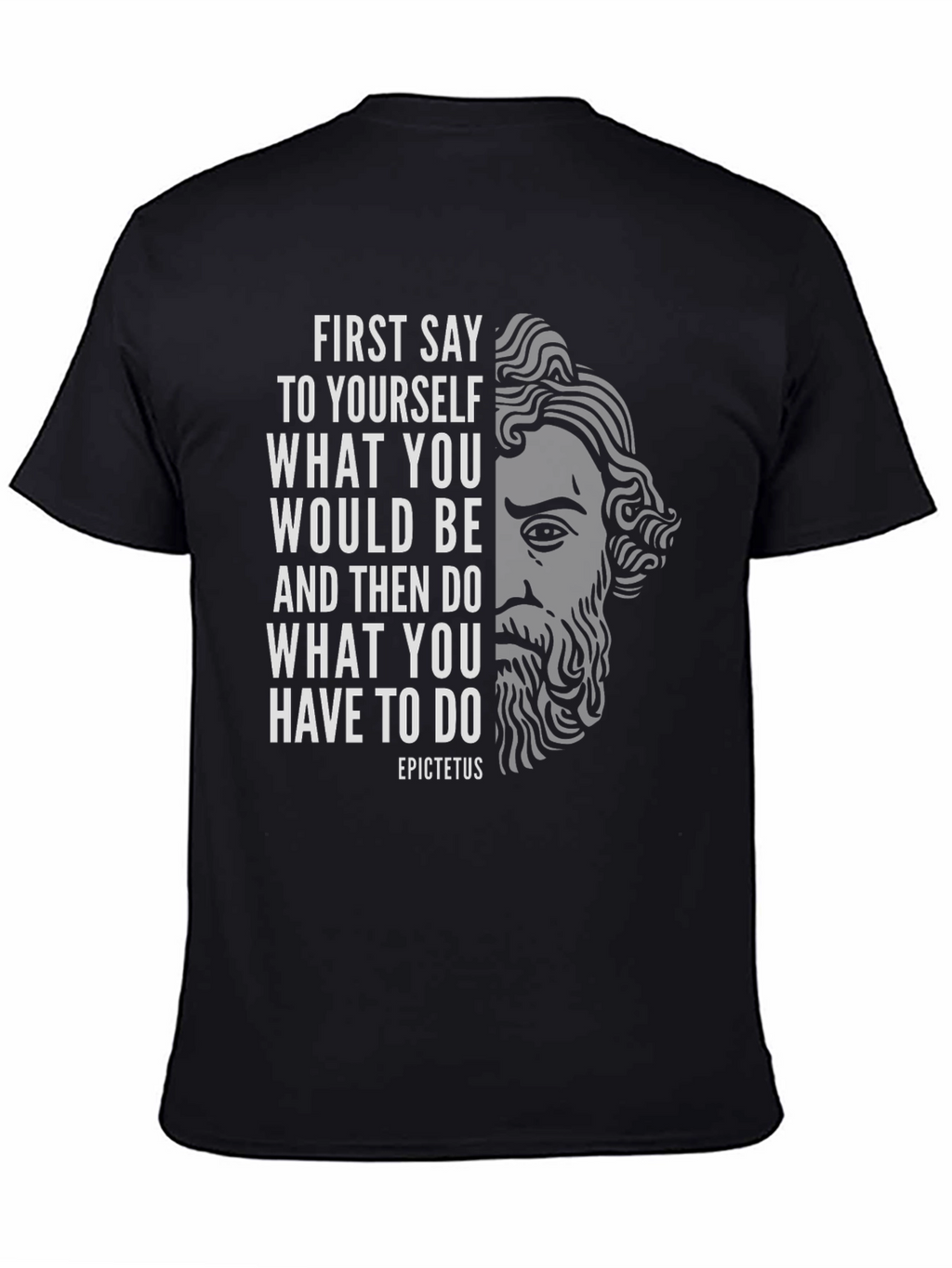 Epictetus Quote T-Shirt - Philosophical Statement Tee