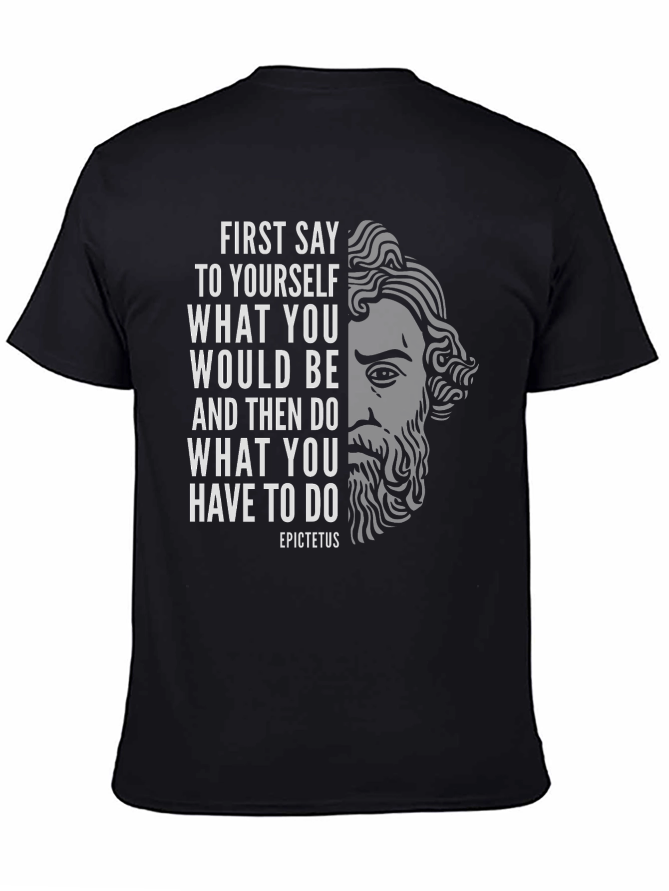 Epictetus Quote T-Shirt - Philosophical Statement Tee