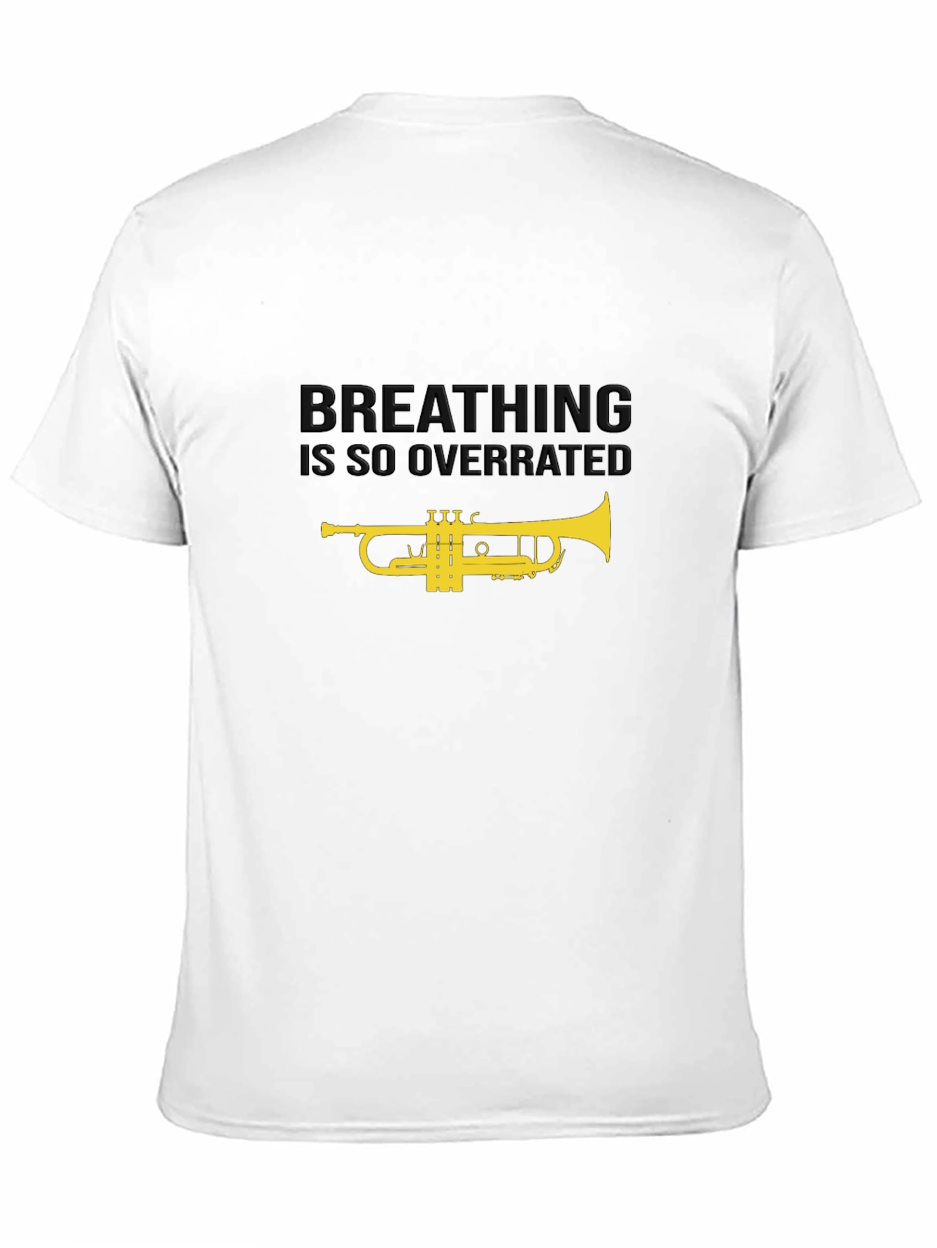 Breathing is Overrated Trumpet T-Shirt