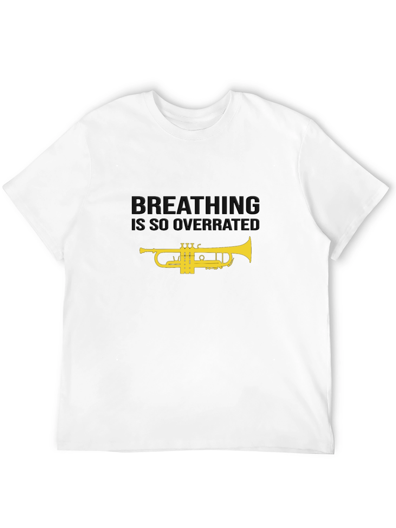 Breathing is Overrated Trumpet T-Shirt
