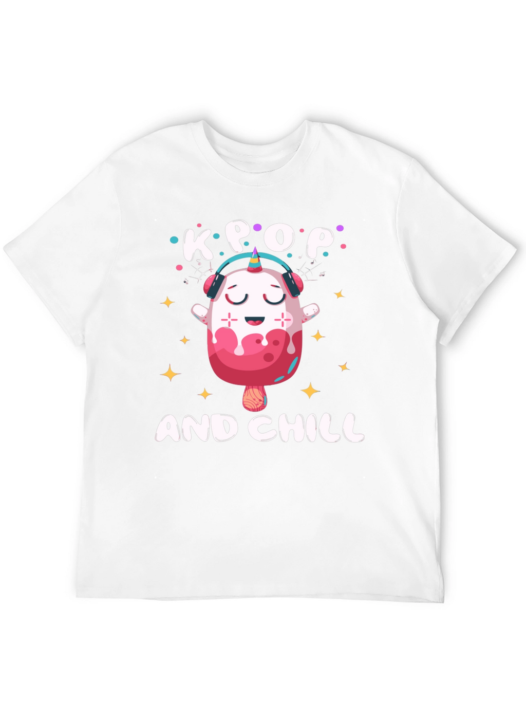 K-Pop and Chill Graphic Tee