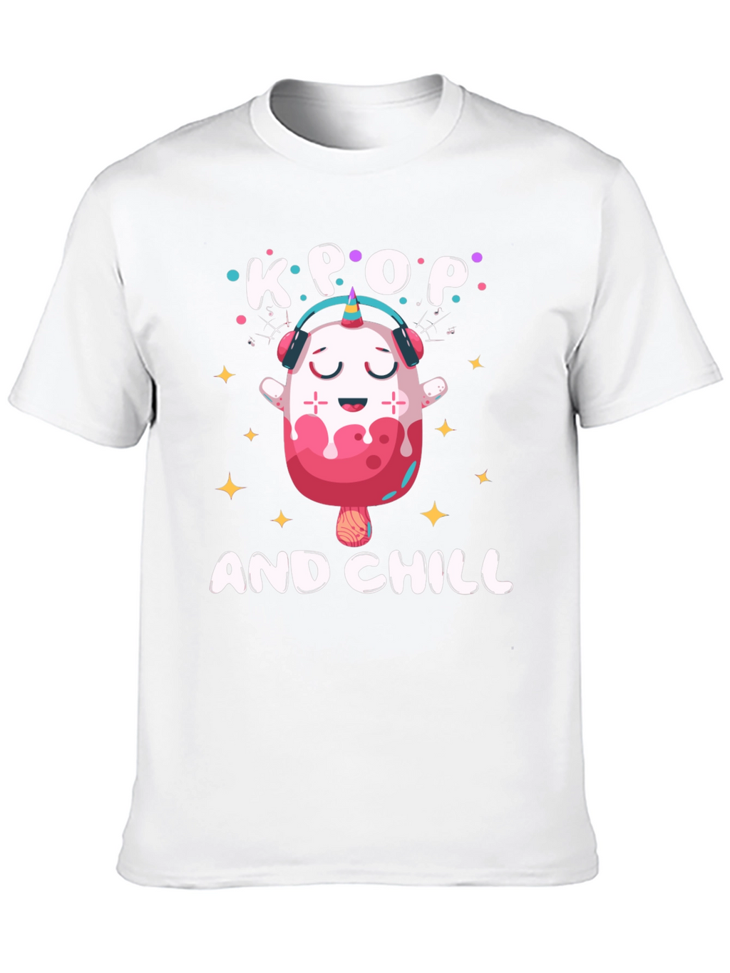 K-Pop and Chill Graphic Tee