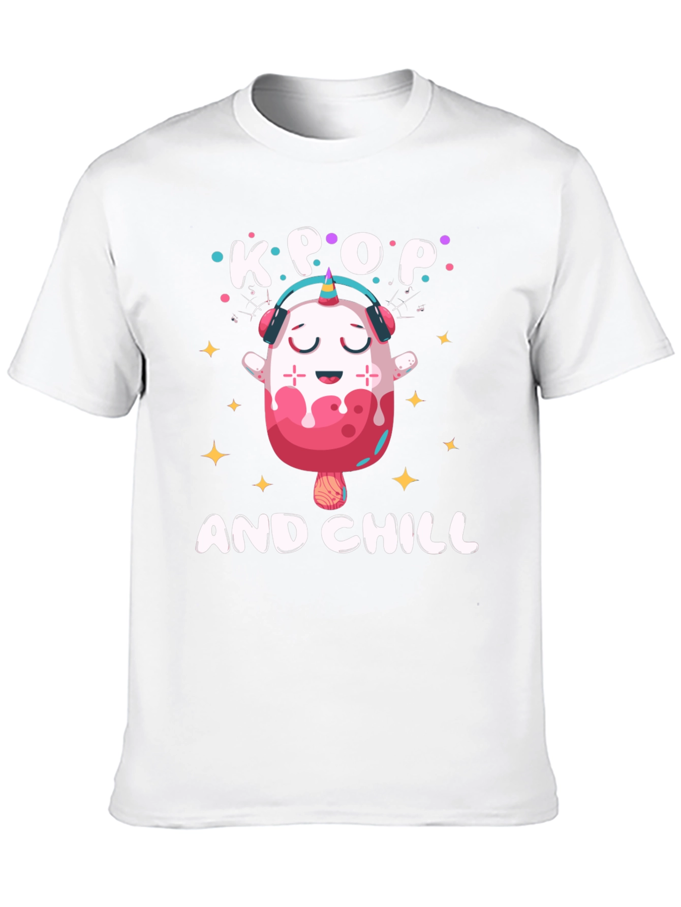 K-Pop and Chill Graphic Tee