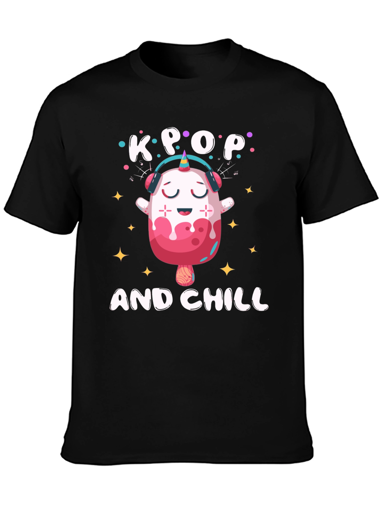 K-Pop and Chill Graphic Tee