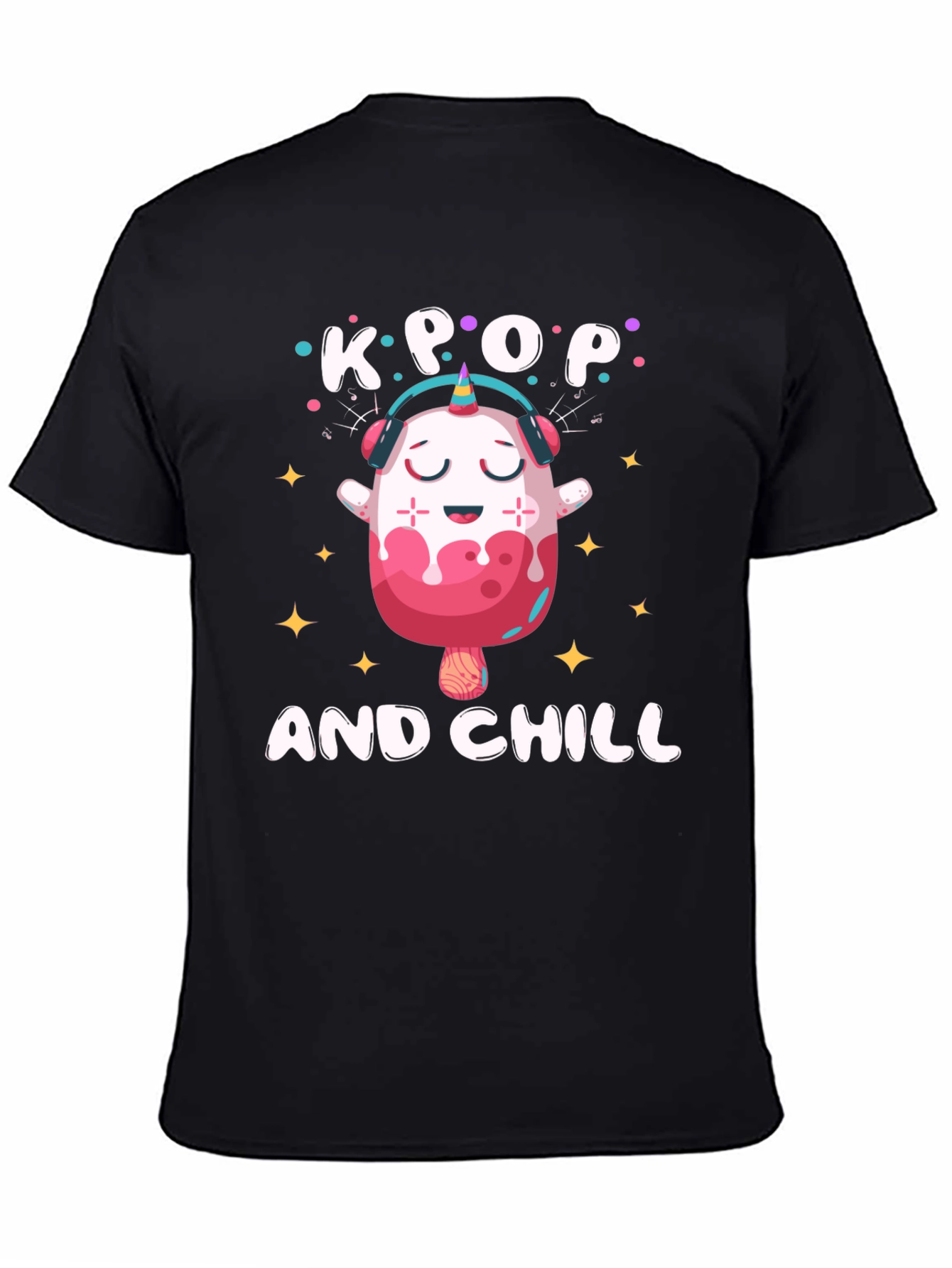 K-Pop and Chill Graphic Tee