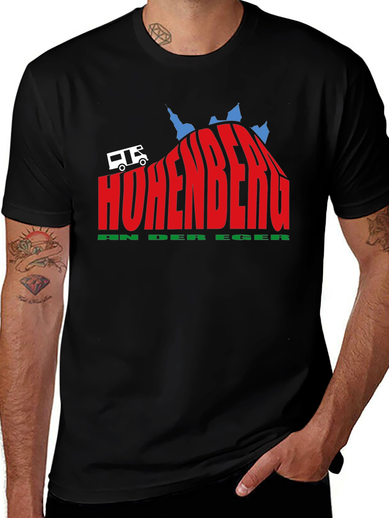 Hohenberg Shirt: Camping Style Tee