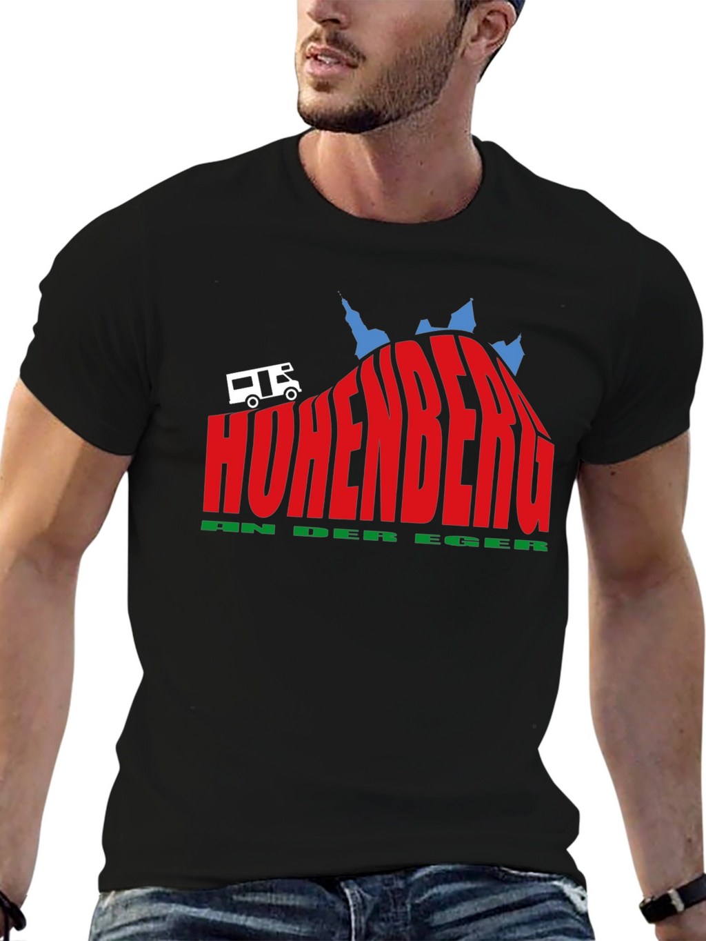 Hohenberg Shirt: Camping Style Tee