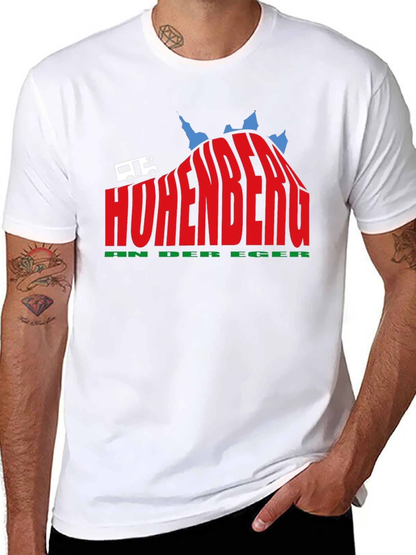 Hohenberg Shirt: Camping Style Tee