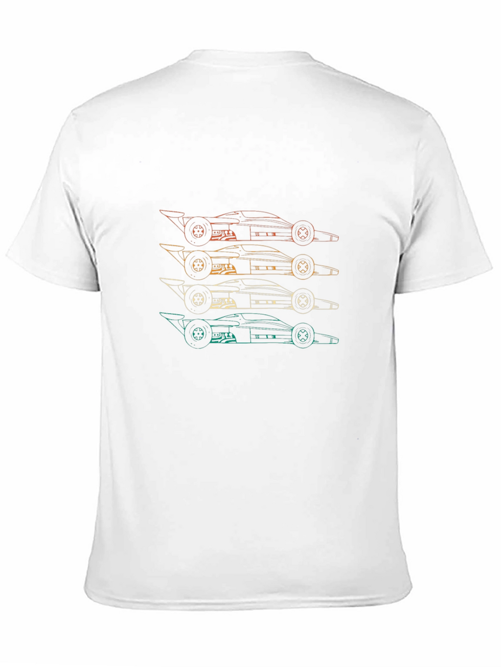 Retro Formula Racing Car T-Shirt