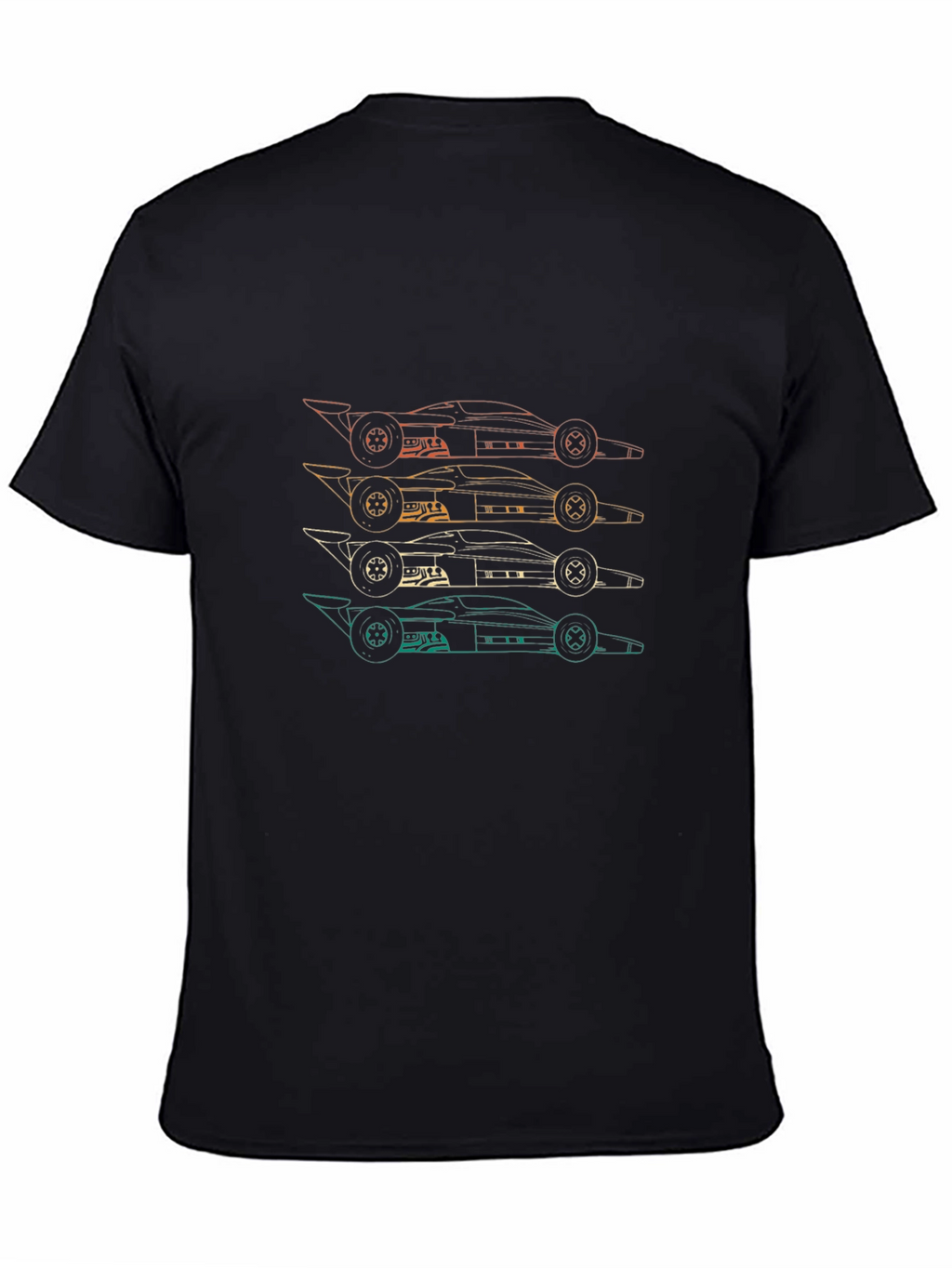 Retro Formula Racing Car T-Shirt