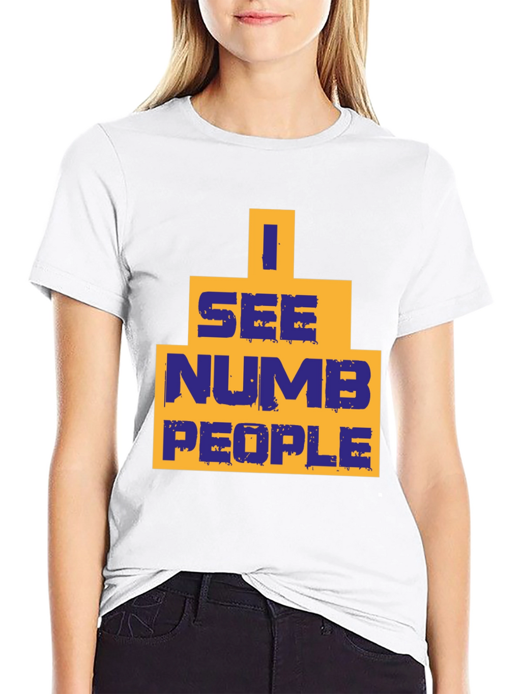 I See Numb People T-Shirt - Graphic Tee